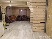 Заливка пола, монтаж ПВХ-плитки. Сергиев Посад